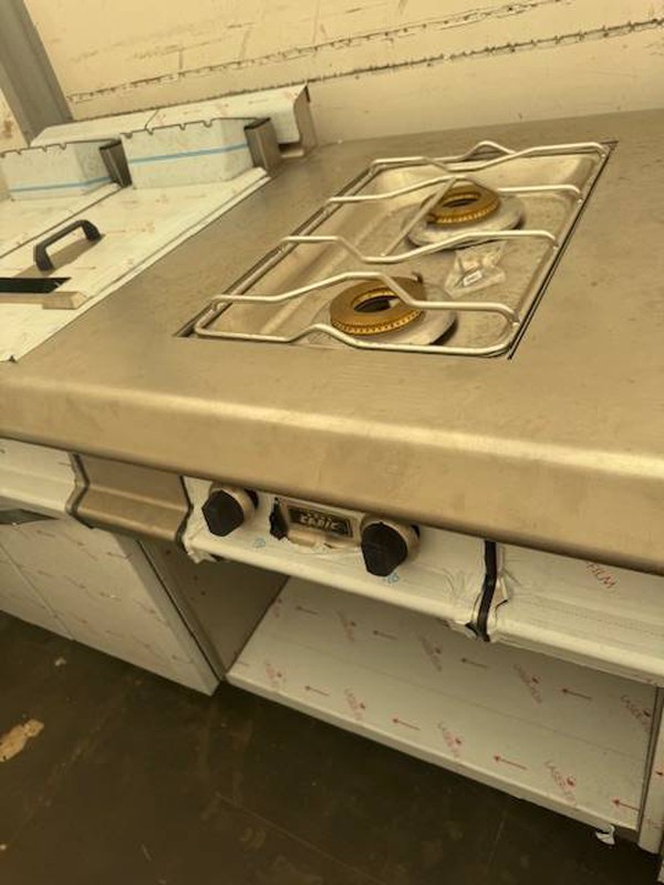 Capic double burner hob