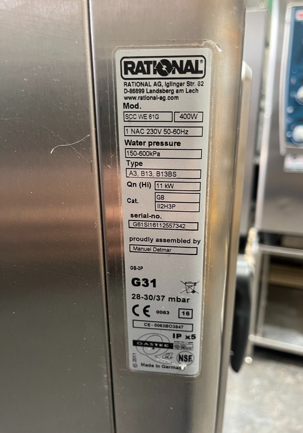 Combi Gas Oven For Sale
