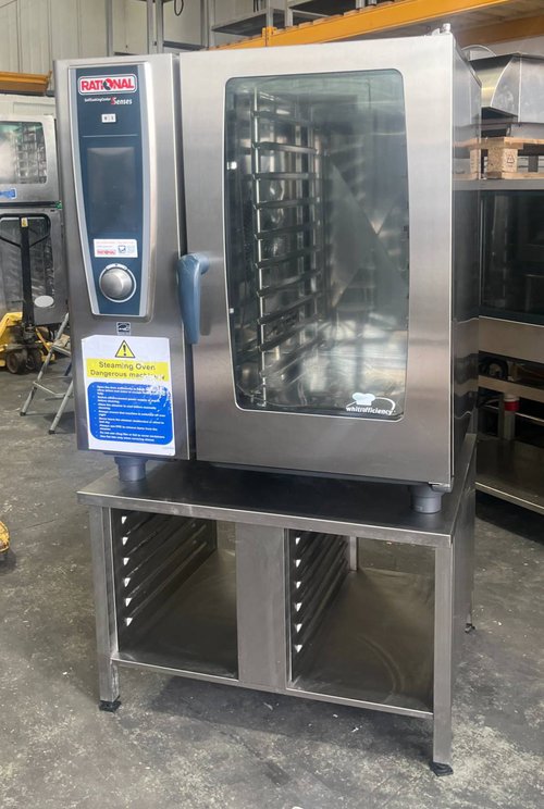 SCC WE101 G 10 Grid Combi Oven on a stand SCC WE101 G 10 Grid Combi Oven on a stand
