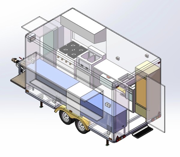 New Mobile Kitchen Trailers For Sale