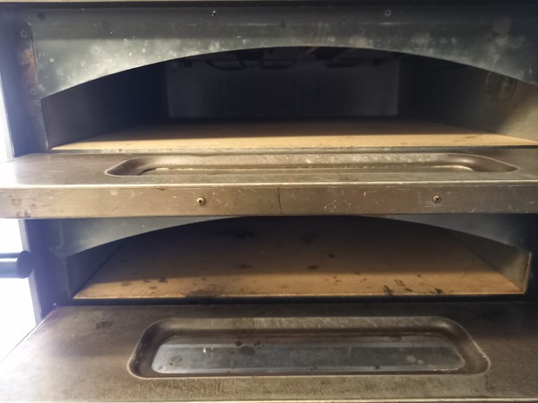 Twin deck pizza oven for sale