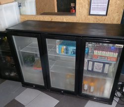 Husky Bottle Bar Fridge