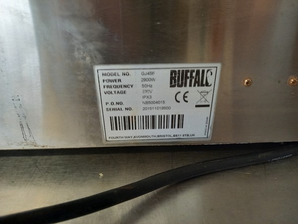 Buffalo GJ456 Contact Grill