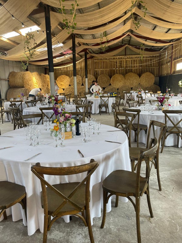 Second hand cross backed chairs Cheshire