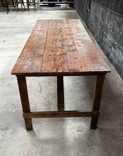 6ft Wooden Trestle Tables For Sale