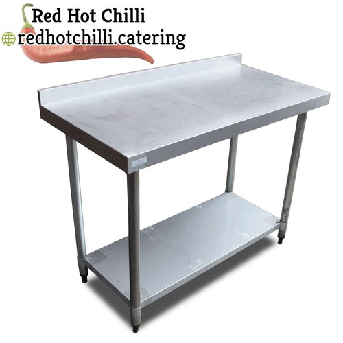 1.2m stainless steel prep table (Stainless steel) 1.2m stainless steel prep table (Stainless steel)