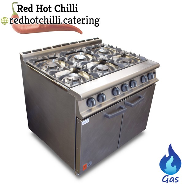 Falcon 6 Burner Oven Range