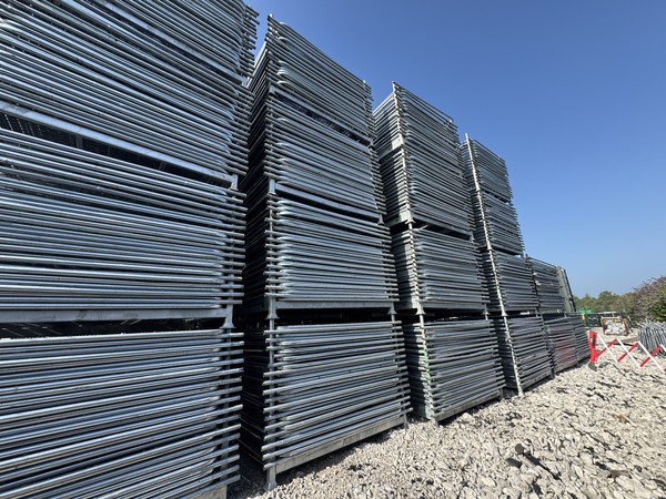 Secondhand ZND 3V Heras Fencing For Sale