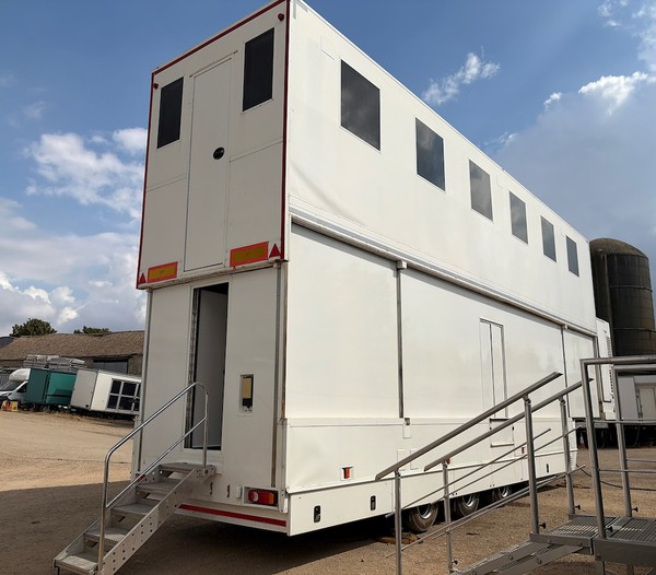 13.6m Ex Disaster Recovery Double Deck Trailer for sale