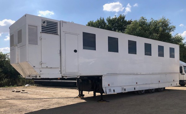 Refurbished 13.6m Ex Disaster Recovery Double Deck Trailer