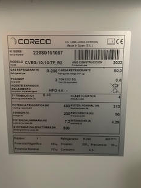 Used Coreco Patisserie Display