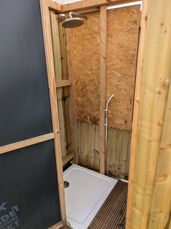 Used Glamping Showers