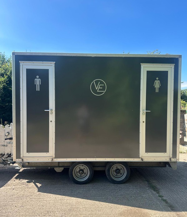 4 Bay Toilet Trailer For Sale