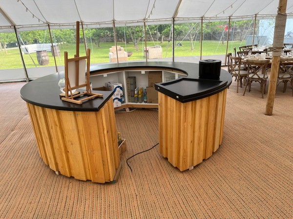 Marquee wedding bar unit for sale