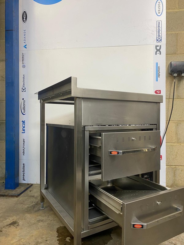 Stainless steel Hatco Warming Drawers