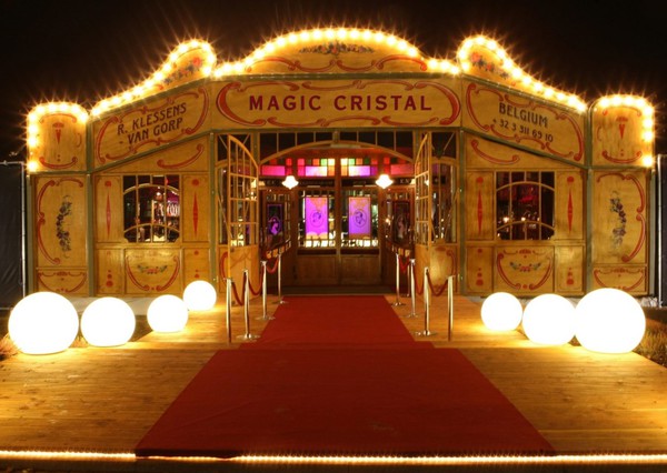 Antique Spiegeltent entrerance