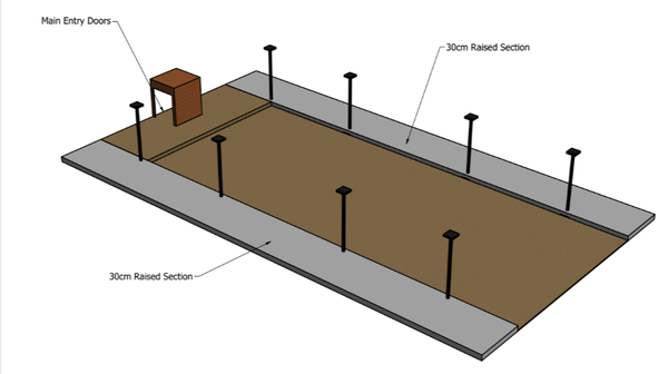 Roof plan Spiegeltent