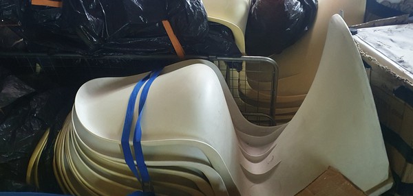 White Panton Chairs For Sale