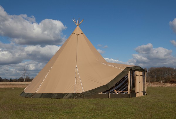 Secondhand Oak Tipi Doors