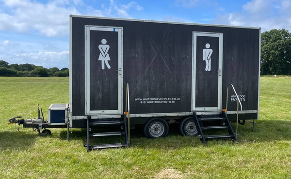 2 + 1 toilet trailer for sale