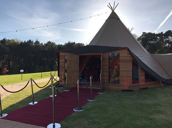Cedar Wooden Tipi Extension
