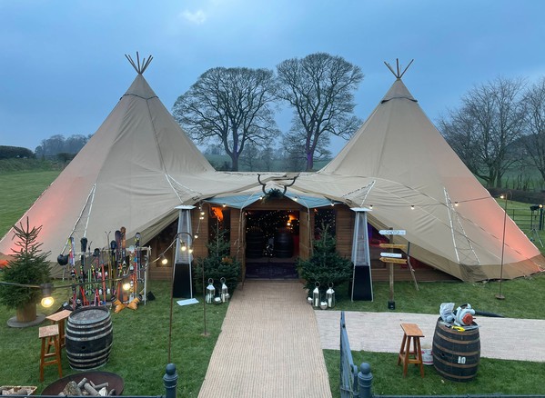 Hand-Built Tipi Extension