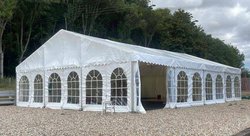 9m x 27m Custom Covers Framed / Clearspan Marquees