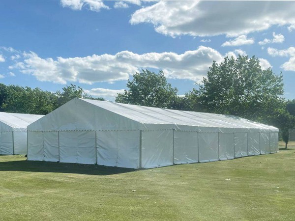 9m x 27m Framed Marquee for sale