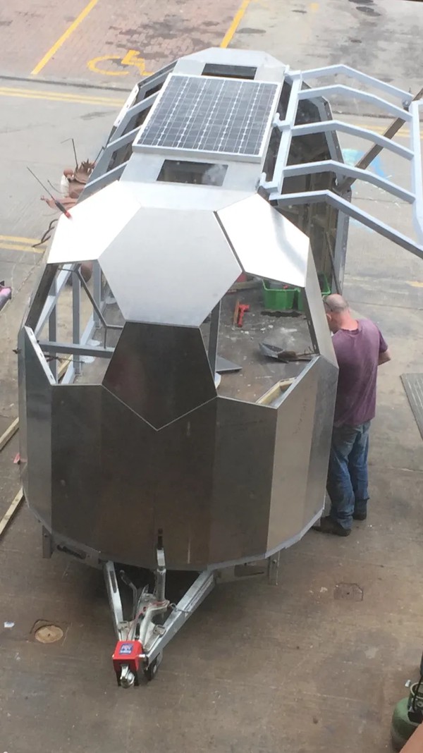 Ifor Williams basted trailer stage