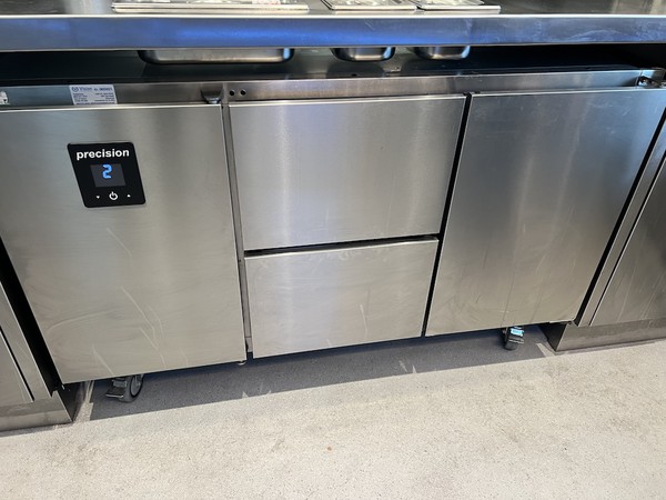 Precision MCU223SS Slim Counter Fridge