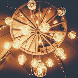 Handmade Edison Chandelier