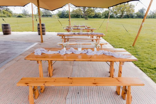 Nordic Pine Table and Benches by Tentipi Nordic Pine Table and Benches by Tentipi