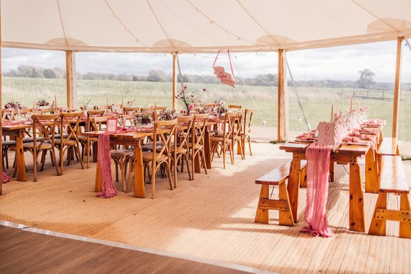 Nordic Pine Table and Benches by Tentipi - Derbyshire 4