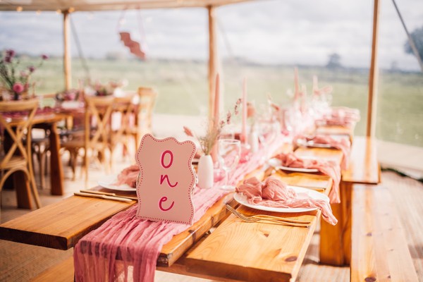 Nordic Pine Table and Benches by Tentipi - Derbyshire 2