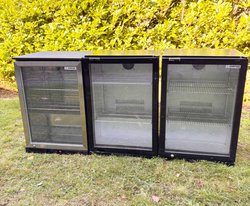 Three bar fridges