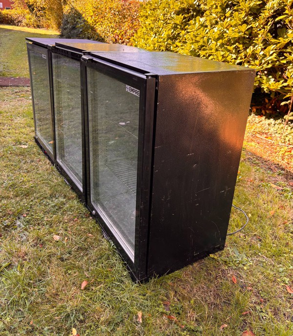 three bottle fridge