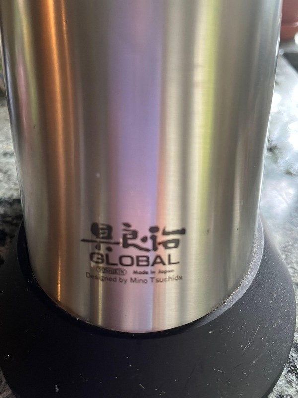 Global Kitchen Knives And Block