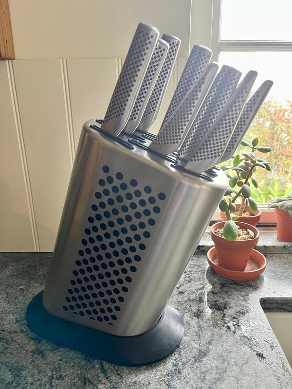 Professional Kitchen Knives And Block