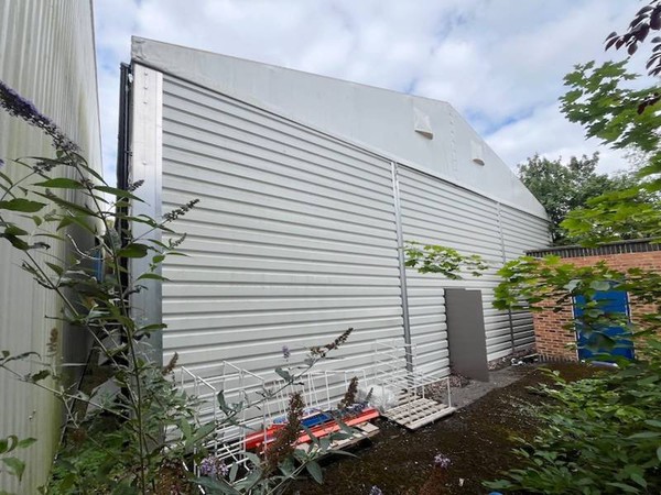 Temporary Warehouse marquee for sale