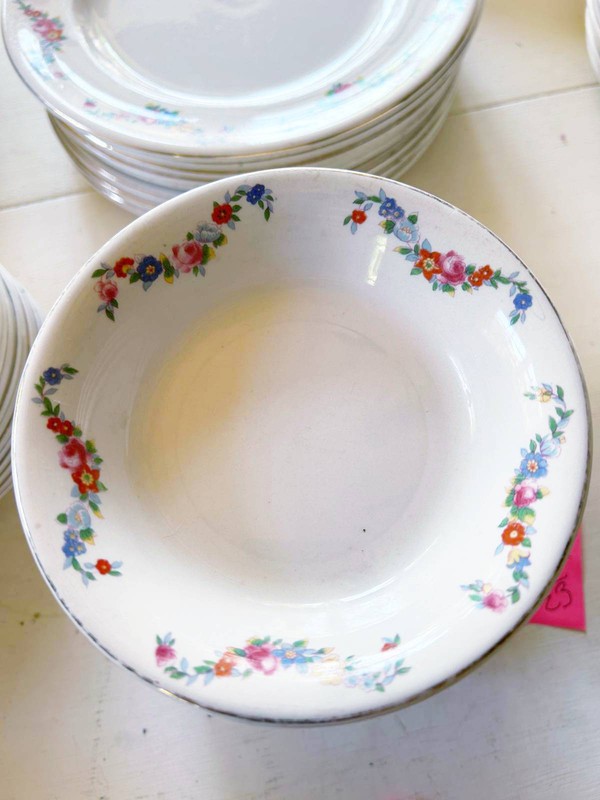 Vintage china for sale flower pattern