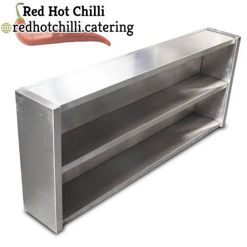 1.555m Stainless Steel Open Wall Cabinet 1.555m Stainless Steel Open Wall Cabinet
