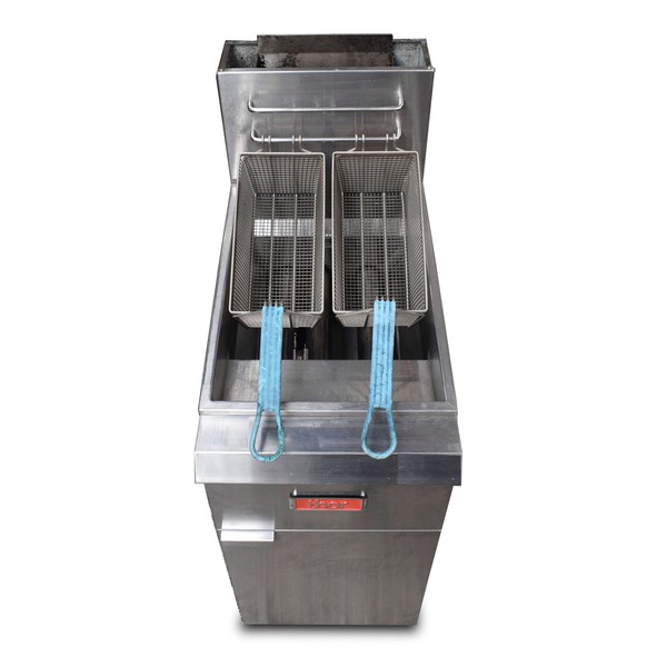 Nat Gas Twin Basket Fryer