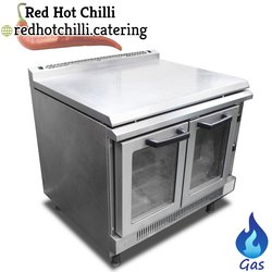 Gas double oven