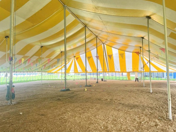 100ft wide marquee for sale