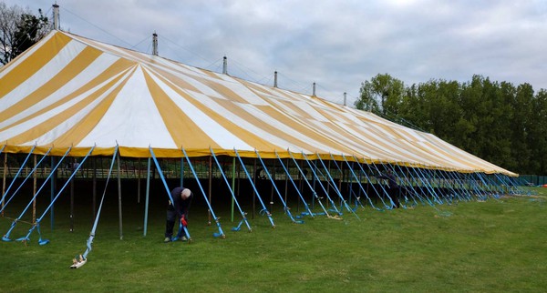 100ft x 160ft Traditional Marquee for sale
