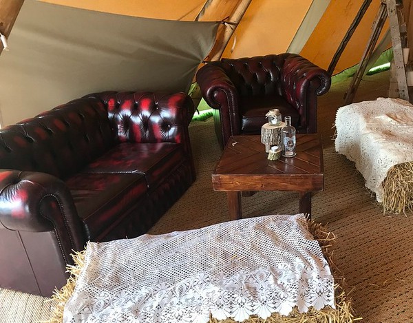 Secondhand 4x Chesterfield Sofa