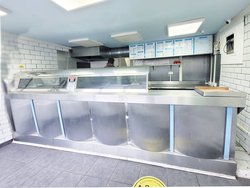 Fish and chip shof frying range for sale