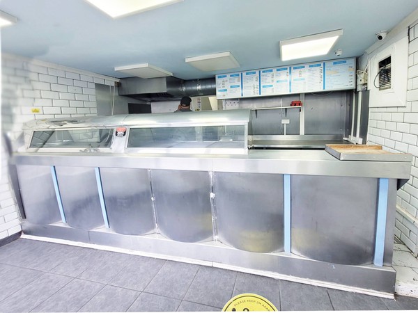 Fish and chip shof frying range for sale