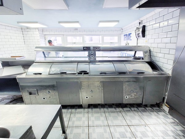 Second hand frying range for sale