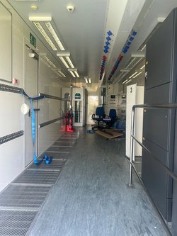 New 16.5 Metre Mobile Office with a Built in Generator For Sale